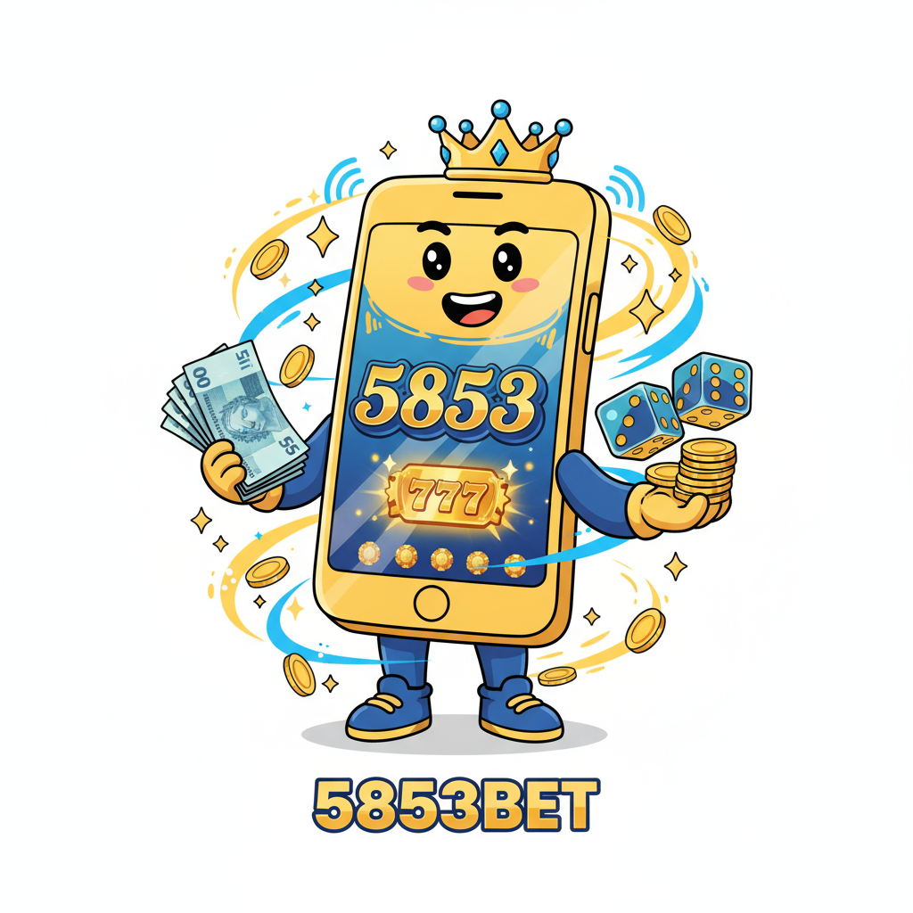 5853bet Logo - Cassino Mobile Premium